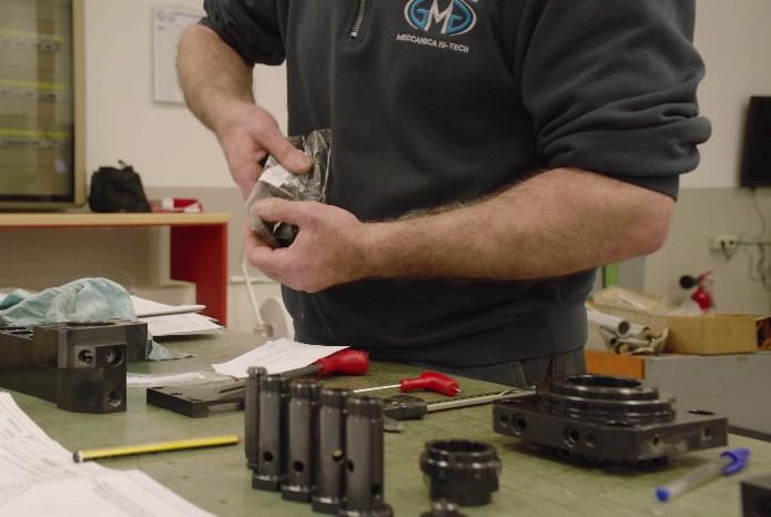 GMG SRL Hitech Officina Meccanica - Image of the technical office and the metrology room