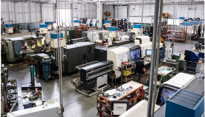 GMG SRL Hitech Mechanical Workshop - Overview of production machinery in the main shed